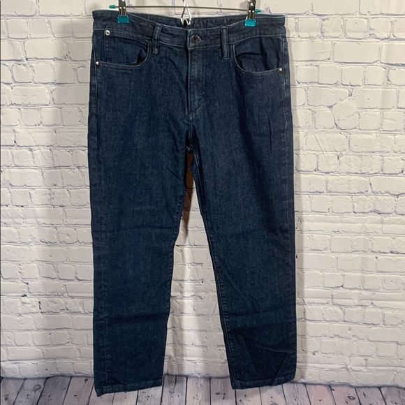 Bonobos Mens Straight Fit Jeans in Dark Wash Size 33 - Picture 1 of 6